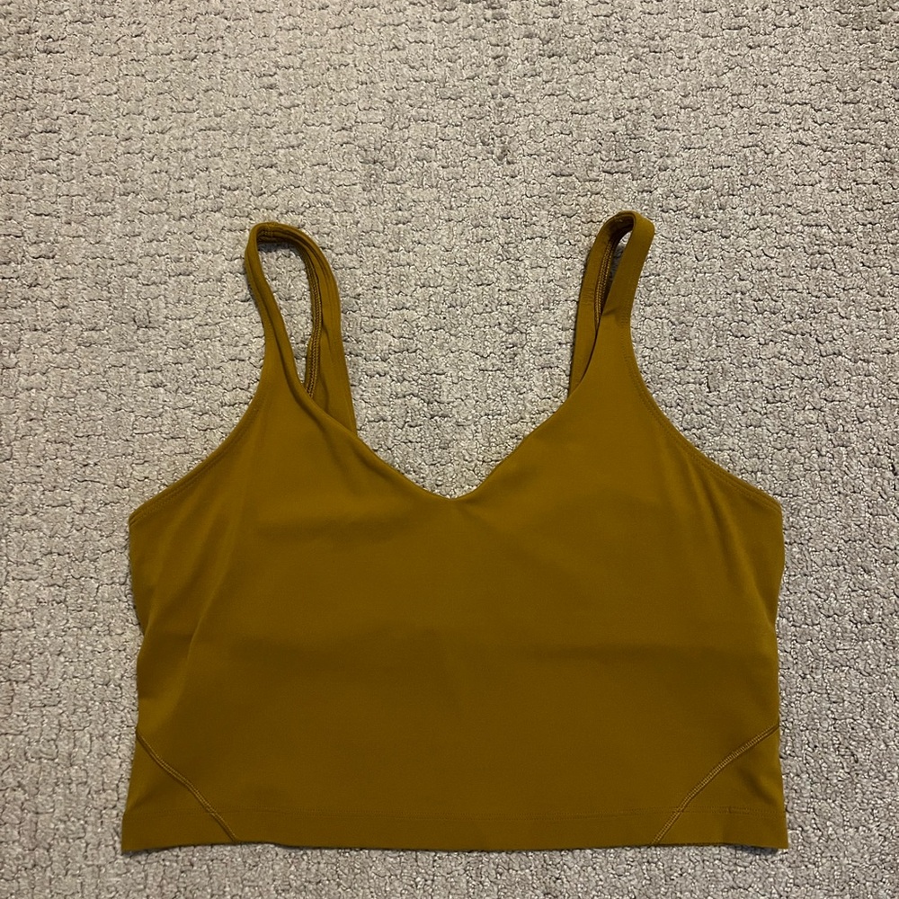 Lululemon Align Tank - Gold Spice - Picture 3 of 8